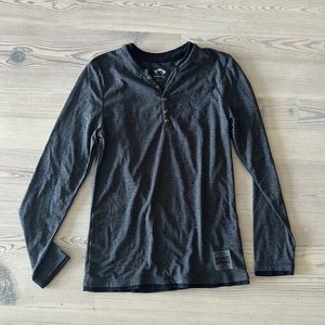 Appaman - long sleeve All Day Henley tee boys size 14